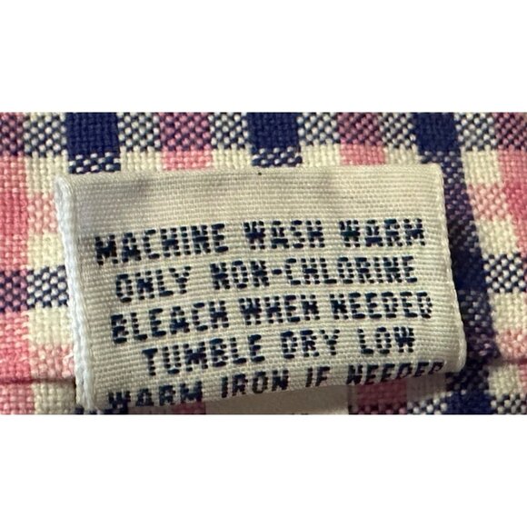 Men's Ralph Lauren Brand Button-Down Shirt 100% Cotton Pink Plaid Size XL - Picture 12 of 16